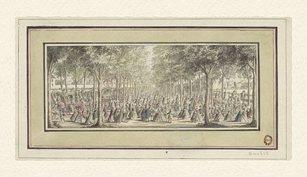 Promenade sur le boulevard du Temple