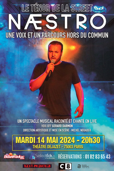 Affiche de Le TÉNOR de la STREET - NAESTRO