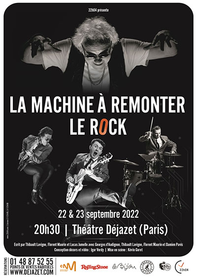 Affiche de LA MACHINE À REMONTER LE ROCK