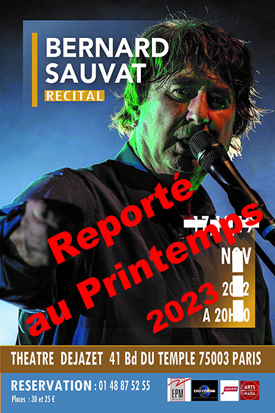 Affiche de BERNARD SAUVAT